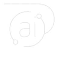 AI white icon.