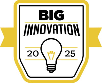Big Innovation 2025 award badge