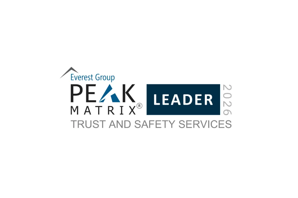 Everest Group 2026 Trust And Safety Recognition.